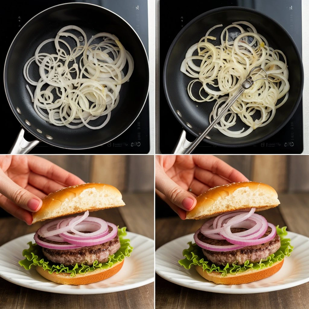 Make Fried Onions for Burger